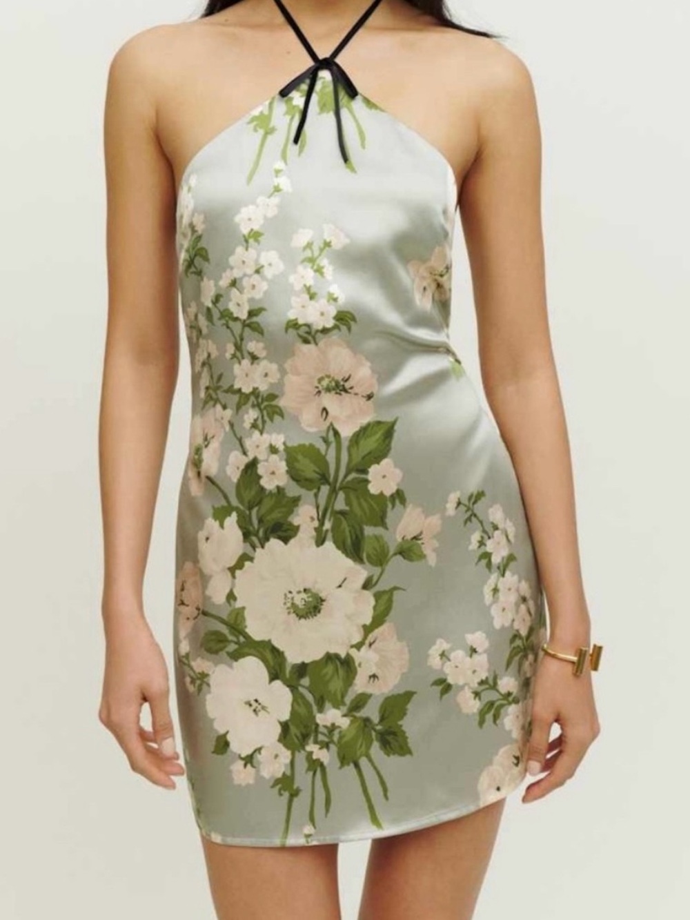 Reformation Silk Mini Dress